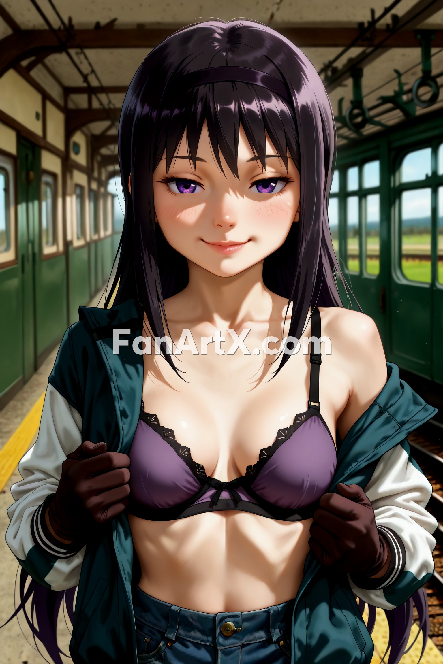 Akemi Homura Puella Magi Madoka Magica Fanart 6415339